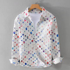 Men's Shirt | Printed | Short Sleeve | Spring - Multi
