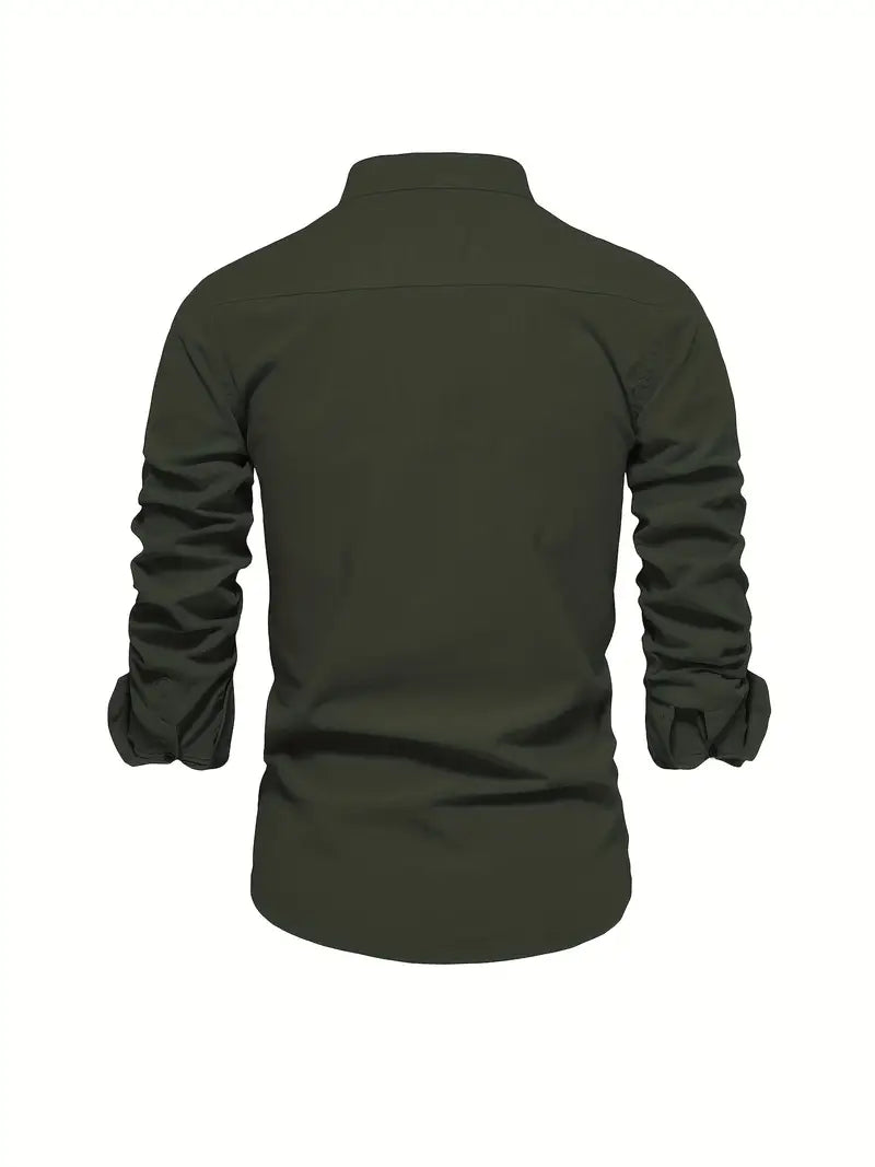 Men's Shirt | Slim Fit | Button-Down Collar | Spring