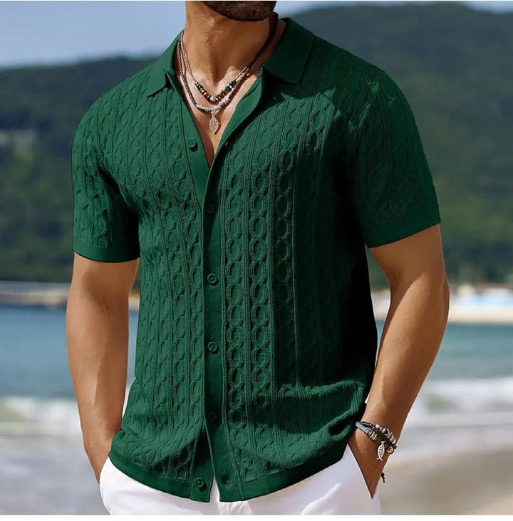 Men's Shirt | Slim Fit | Textured | Summer