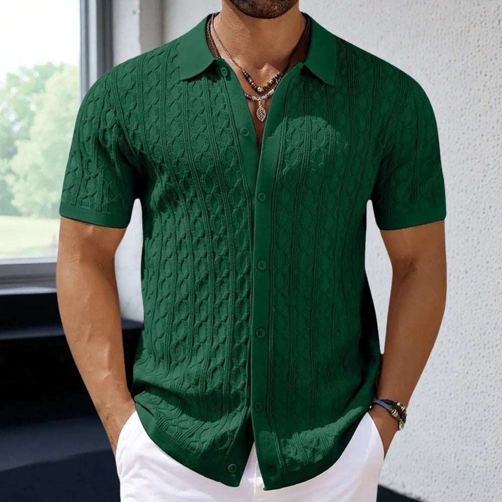 Men's Shirt | Slim Fit | Textured | Summer