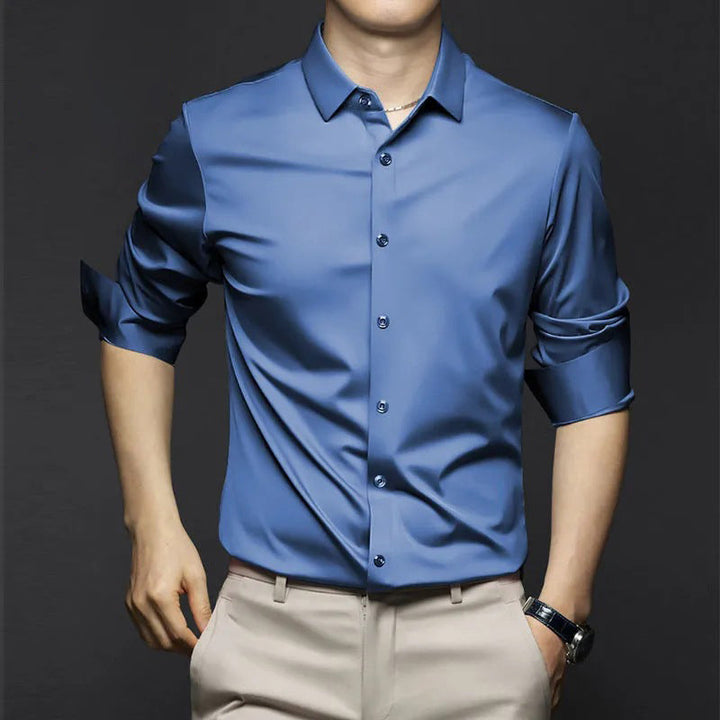 Men's Shirt | Tailored | Long Sleeve | Spring - Light Blue