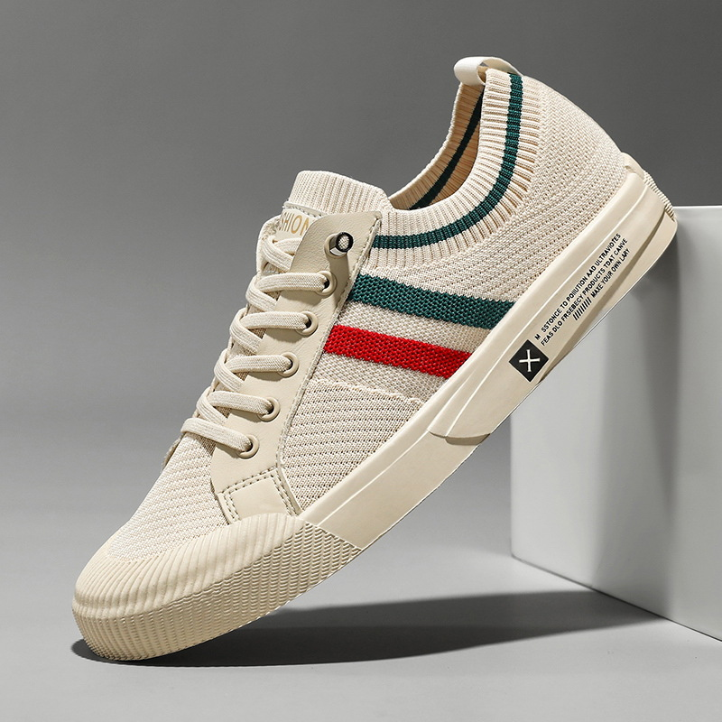 Men's Shoes | Retro | Lace-Up | Summer - Beige