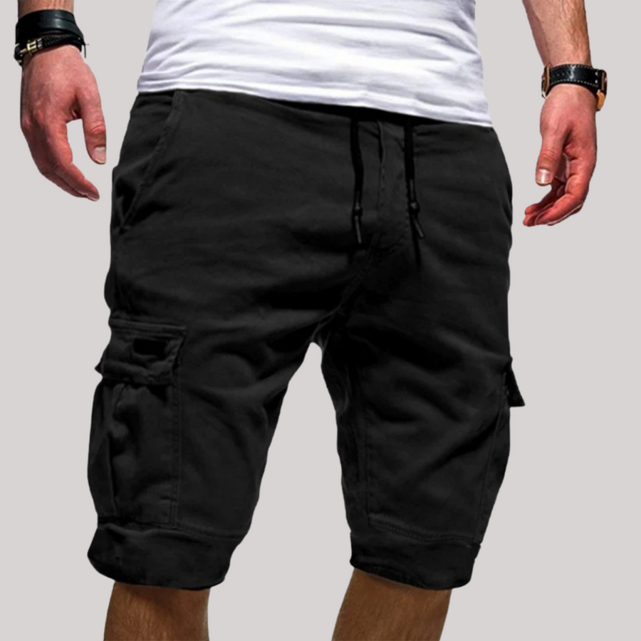 Men's Shorts | Cargo | Multi-Pocket | Summer - Black