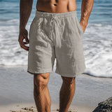 Men's Shorts | Drawstring | Summer - Grey