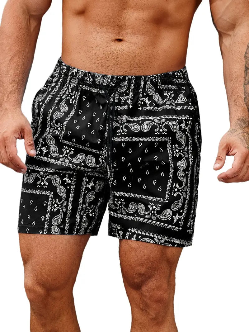 Men's Shorts | Retro | Relaxed Fit | Summer - Black