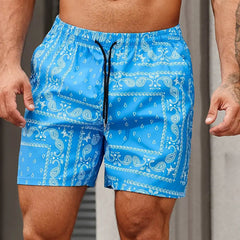 Men's Shorts | Retro | Relaxed Fit | Summer - Blue