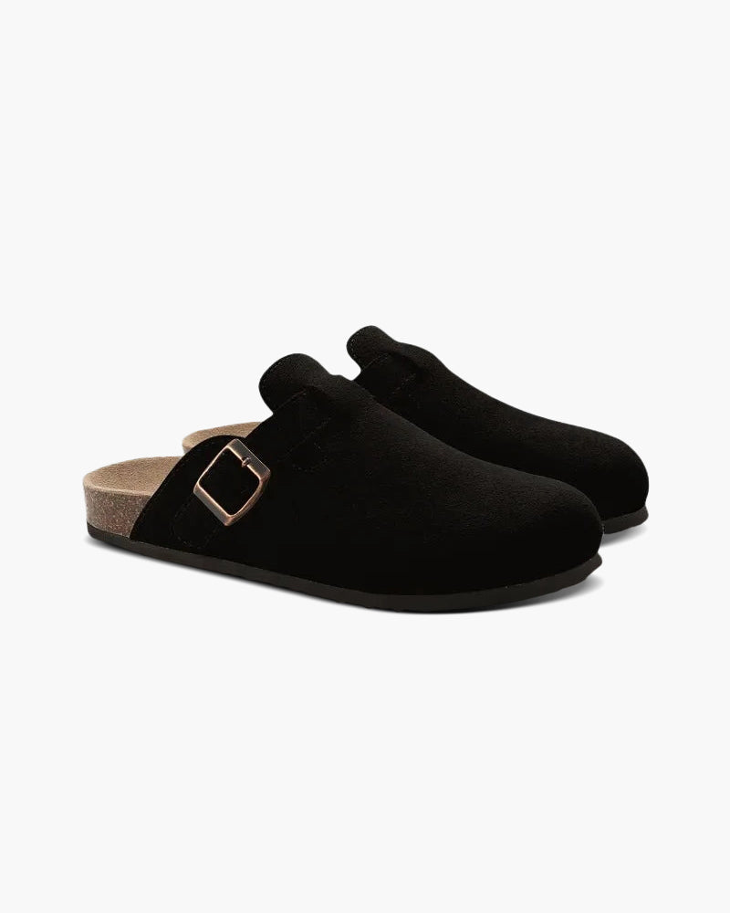 Men's Slip-On Clog | Comfortable Fit | Autumn - Black