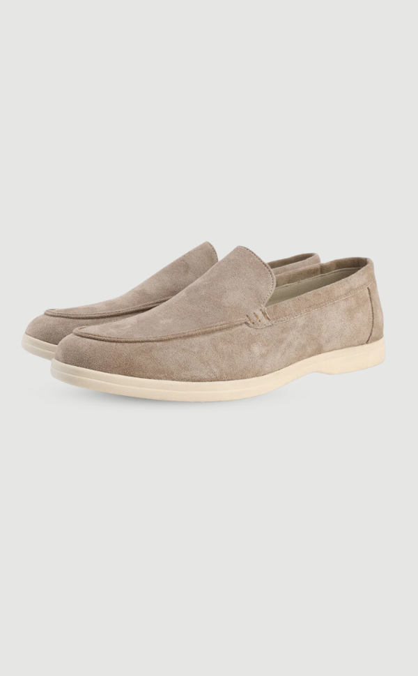 Men's Slip-On Loafer | Elegant | Minimalist | Autumn - Caramel