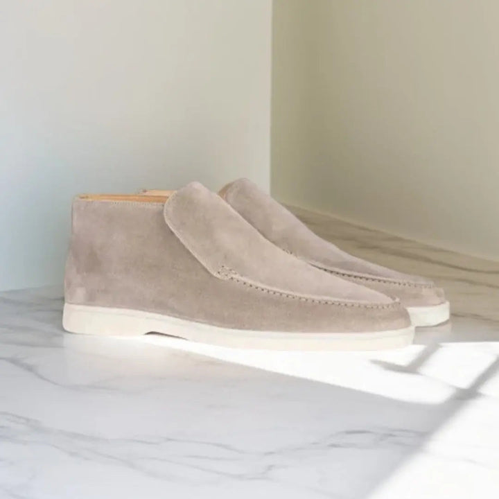 Men's Slip-On Loafers | Casual | Comfortable | Autumn - Beige