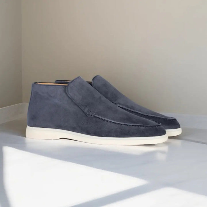 Men's Slip-On Loafers | Casual | Comfortable | Autumn - Navy