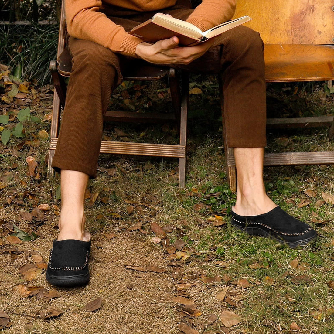 Men's Slippers Comfort Loafer - Cozy Indoor Shoe | Winter