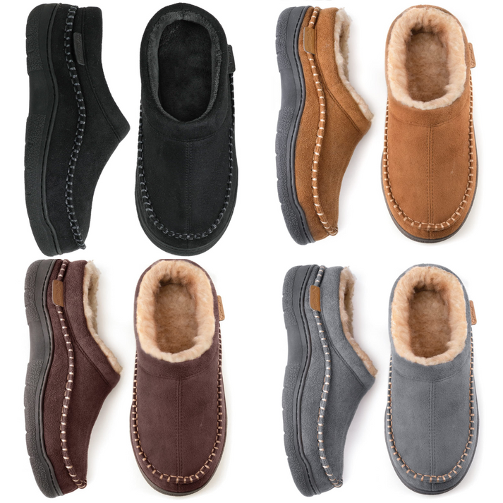 Men's Slippers Comfort Loafer - Cozy Indoor Shoe | Winter