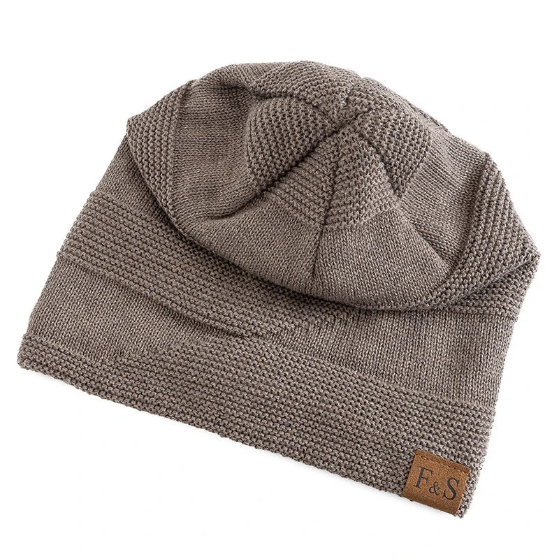Men's Slouch Beanie | Lined | Winter