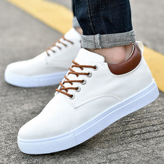 Men's Sneakers | Casual | Lace-Up | Spring - White