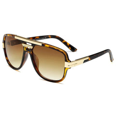 Men's Square Aviator Sunglasses - Gradient UV400 Acetate
