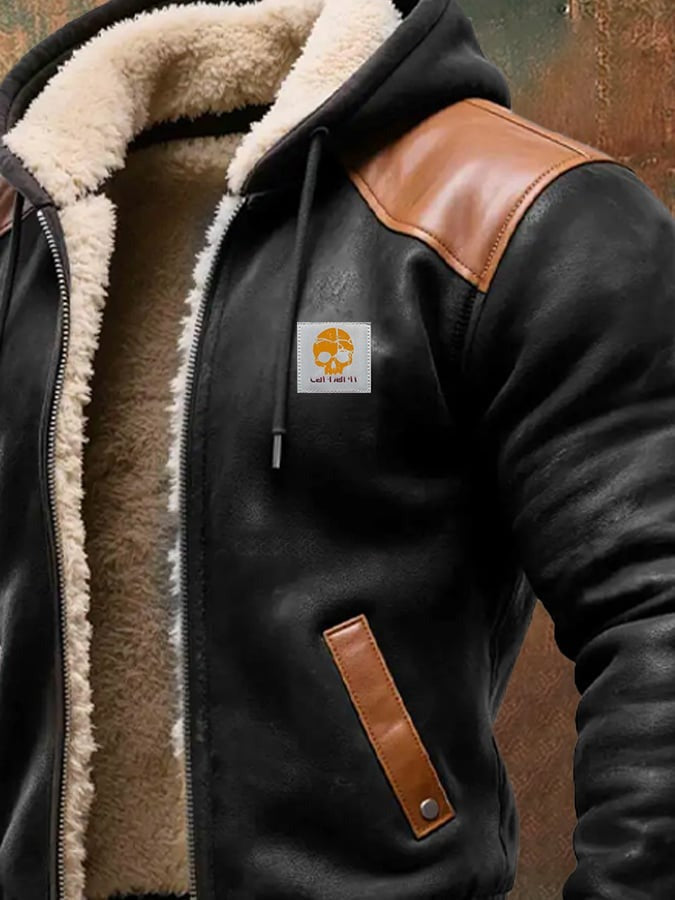 Men's Structured Jacket with Refined Details - Modern Tailored Fit