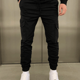 Men's Stylish Jogger Pants | Relaxed Fit | Autumn - Black