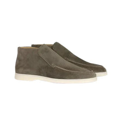 Men's Suede Shoes - Classic Casual Loafer | Autumn - Olive