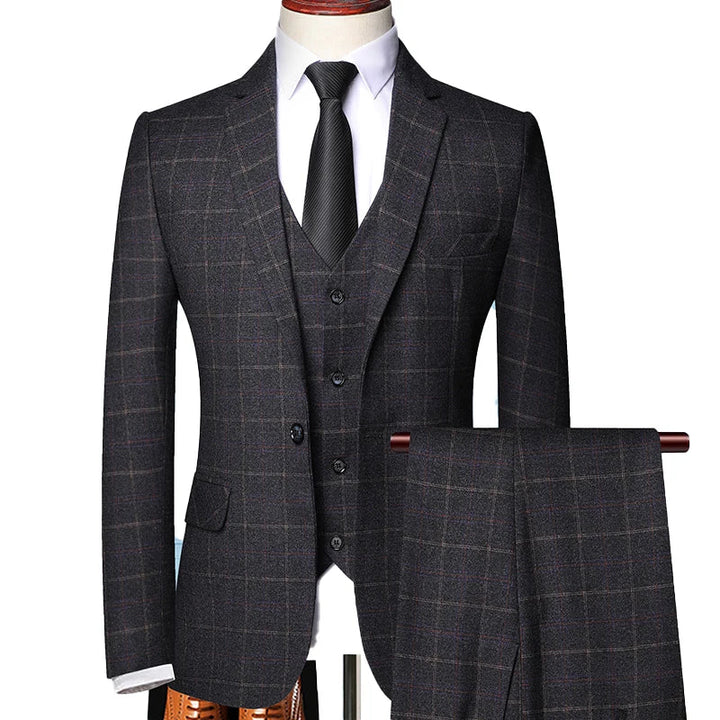 Men's Suit | Three-Piece | Tailored | Autumn
