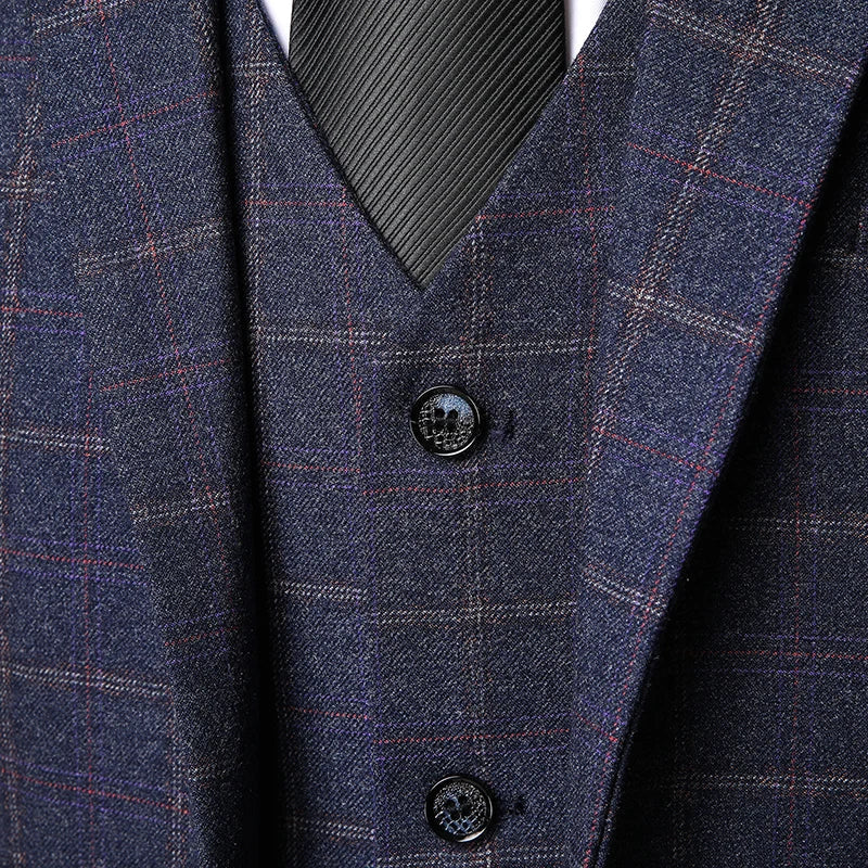 Men's Suit | Three-Piece | Tailored | Autumn