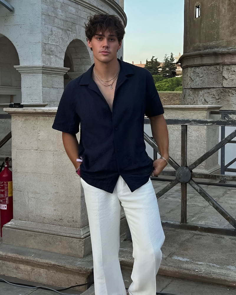 Men's Summer Set | Shirt Pants & Chain | Urban