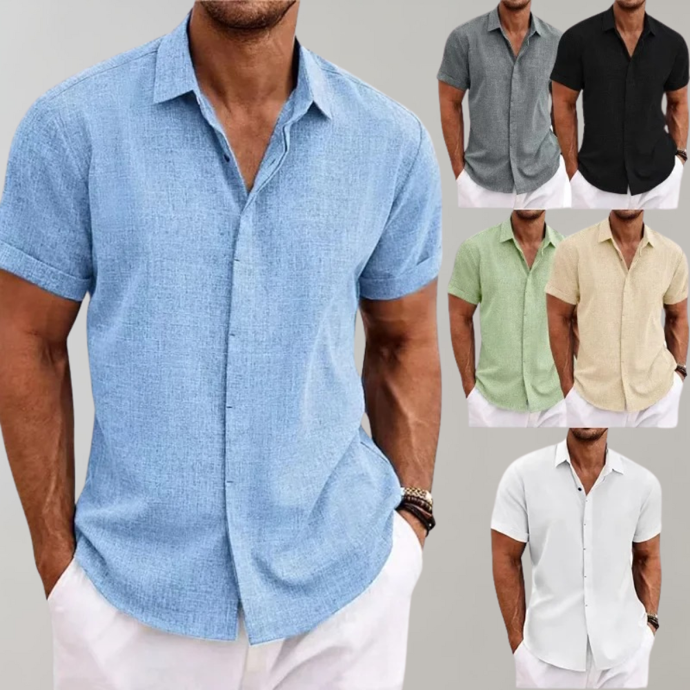 Men's Summer Shirt | Short Sleeve | Relaxed Fit