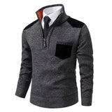 Men's Sweater | Crew Neck | Heavyweight | Winter - Dark Gray