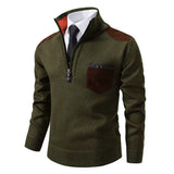 Men's Sweater | Crew Neck | Heavyweight | Winter - Forest Green