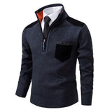Men's Sweater | Crew Neck | Heavyweight | Winter - Navy