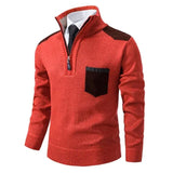 Men's Sweater | Crew Neck | Heavyweight | Winter - Rust