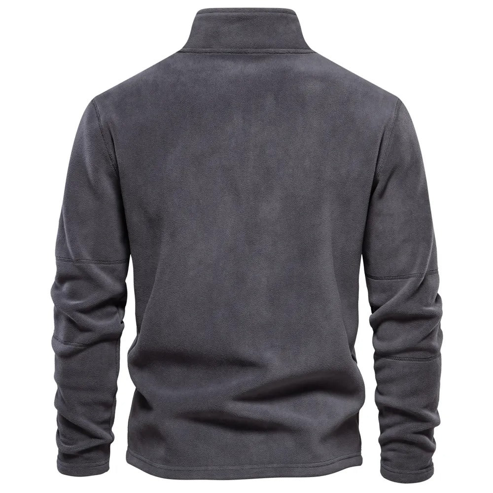 Men's Sweater | Fleece-Lined | Crew Neck | Autumn