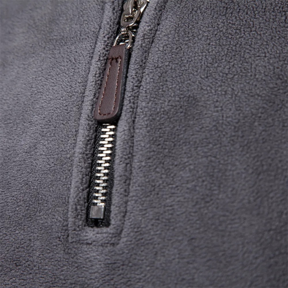 Men's Sweater | Fleece-Lined | Crew Neck | Autumn
