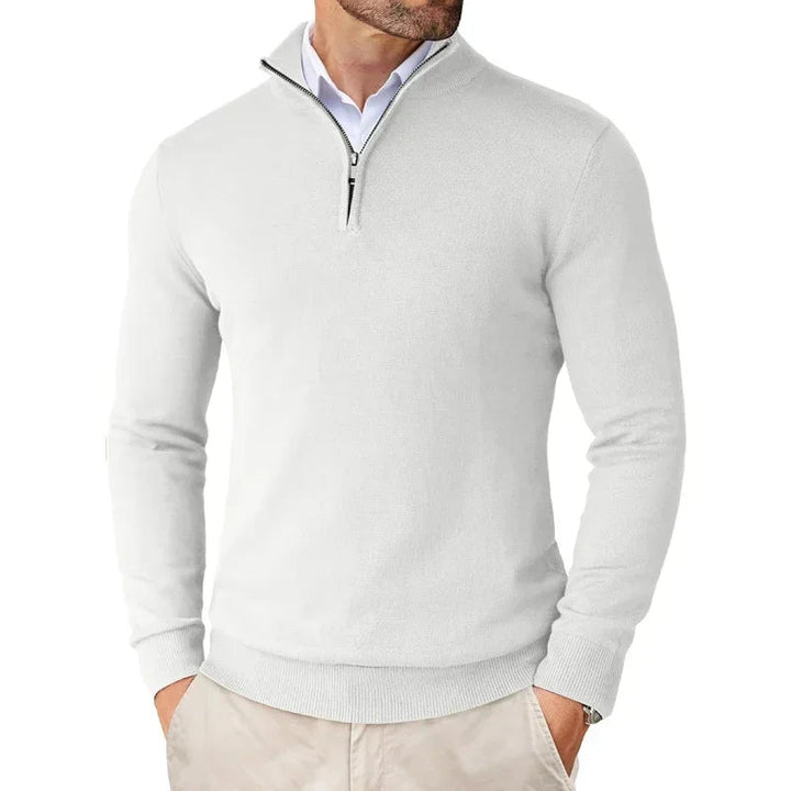 Men's Sweater | Half-Zip | Tailored | Autumn
