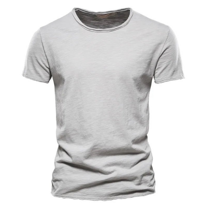 Men's T-Shirt | Slim Fit | Crew Neck | Summer - Gray