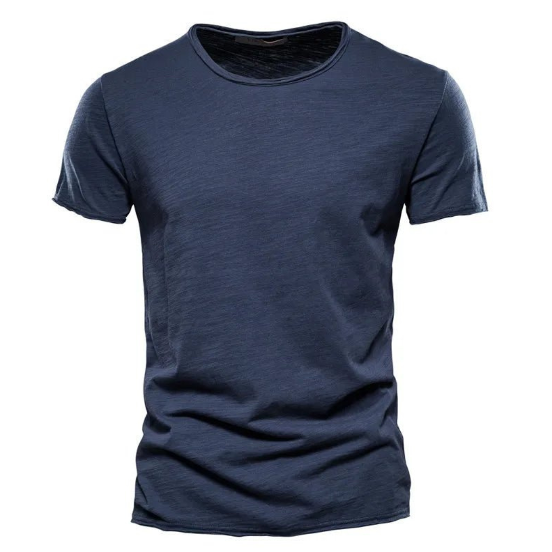 Men's T-Shirt | Slim Fit | Crew Neck | Summer - Navy