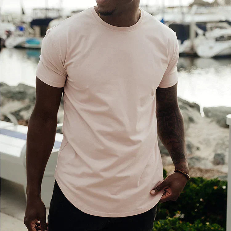 Men's T-Shirt | Slim Fit | Summer - Pink