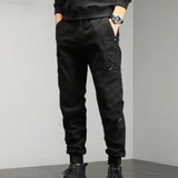 Men's Tactical Cargo Joggers | Durable Fit | Autumn - Black
