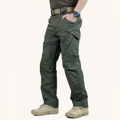 Men's Tactical Cargo Pants - Multi-Pocket Work Trousers | Autumn - Army Green