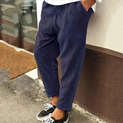 Men's Tapered Pants | Summer - Blue