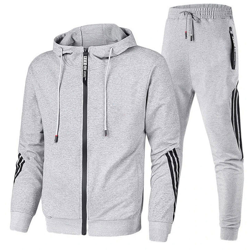 Men's Tracksuit | Relaxed | Two-Piece | Summer - Grey