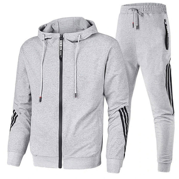 Men's Tracksuit | Relaxed | Two-Piece | Summer - Grey