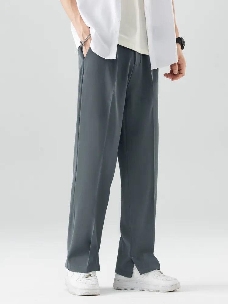 Men's Trousers | Wide Leg | Straight Cut | Tailored | Autumn