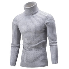 Men's Turtleneck Sweater | Warm | Winter - Gray