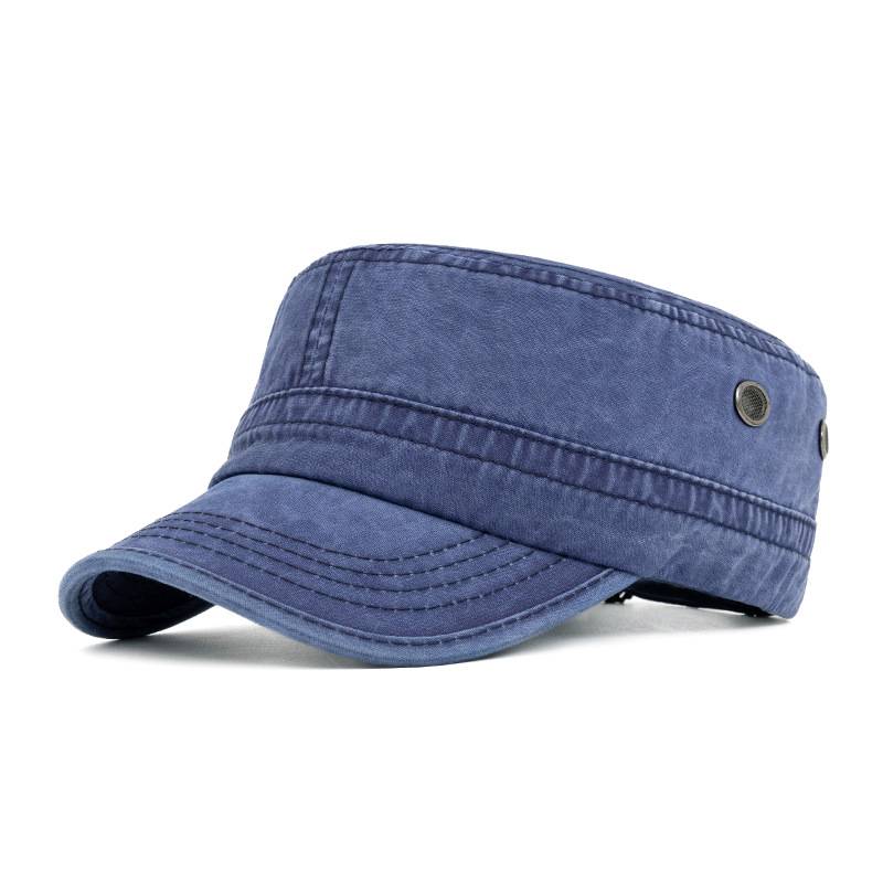 Men's Vintage Baseball Cap - Durable Cotton Blend | Spring - Blue