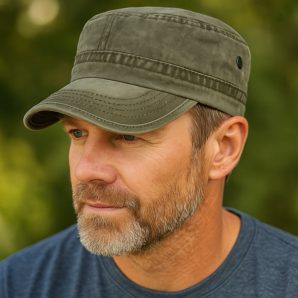 Men's Vintage Baseball Cap - Durable Cotton Blend | Spring