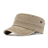 Men's Vintage Baseball Cap - Durable Cotton Blend | Spring - Khaki