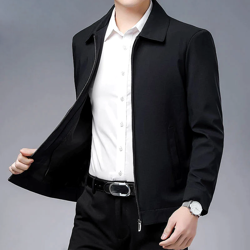 Men's Warm Stylish Jacket - Classic Comfort Fit | Fall