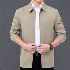 Men's Warm Stylish Jacket - Classic Comfort Fit | Autumn