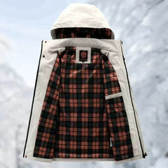 Men's Waterproof Hooded Quilted Parka Jacket | Winter