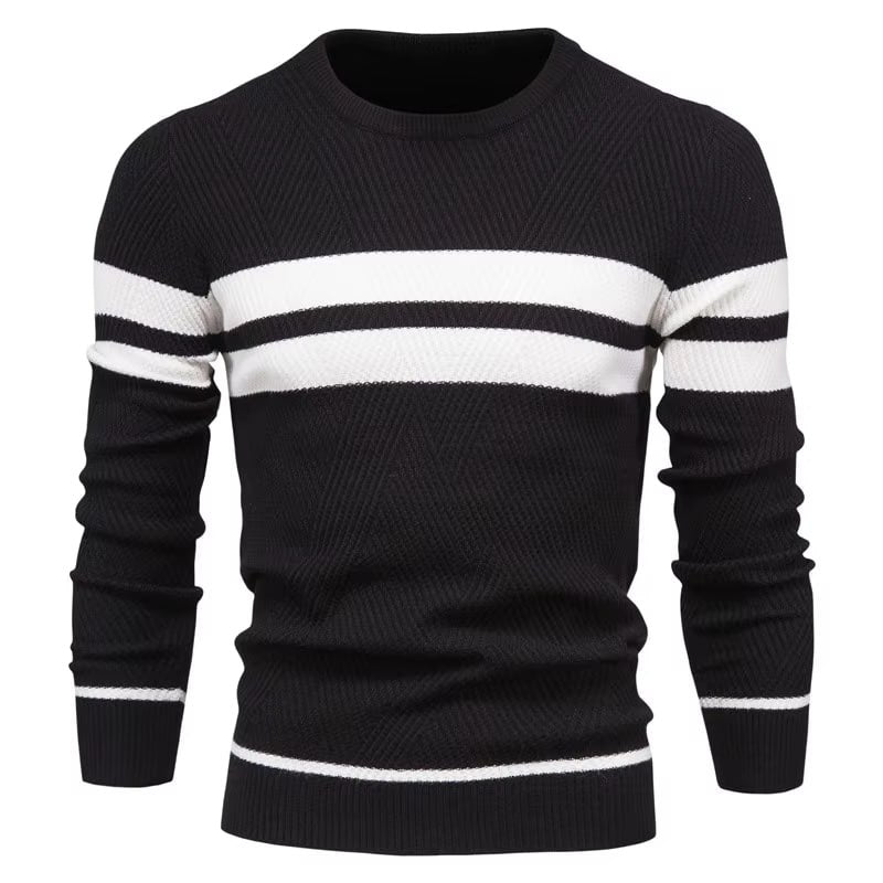 Men's Winter Pullover | Knit Sweater | Winter - Black